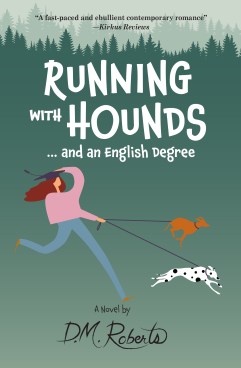 Cover image for RUNNING WITH HOUNDS...AND AN ENGLISH DEGREE